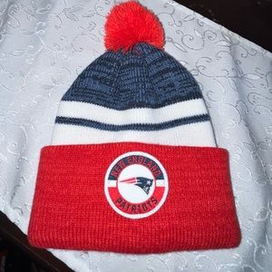 New England patriots winter hat
